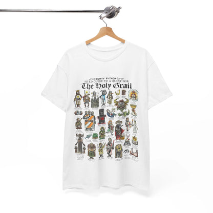 Monty Python Field Guide To A Quest For The Holy Grail T-Shirt