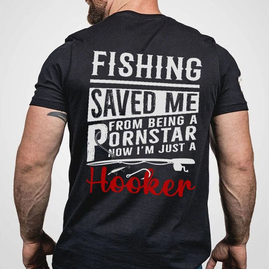 Now I’m Just A Hooker Shirt – Fishing Shirts For Men