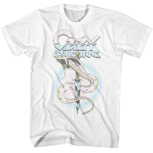 Ozzy Osbourne Pastel Snake White T-Shirt