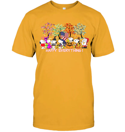 Peanuts Christmas Shirt – Snoopy Happy Everything