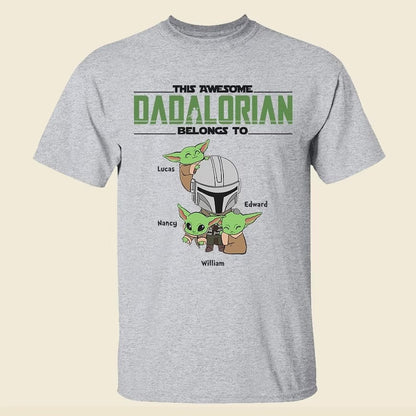 Personalized The Dadalorian T-Shirt, Father’s Day Gift