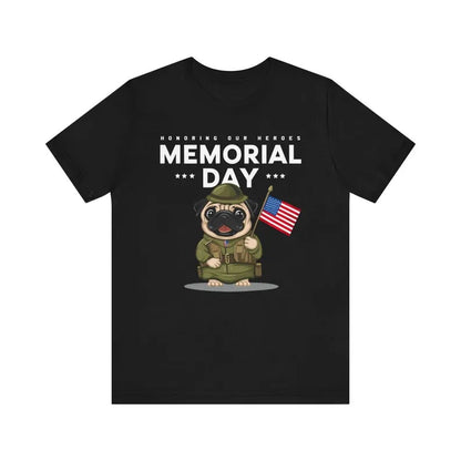 Pug Memorial Day Unisex T-Shirt