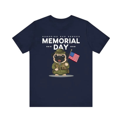 Pug Memorial Day Unisex T-Shirt