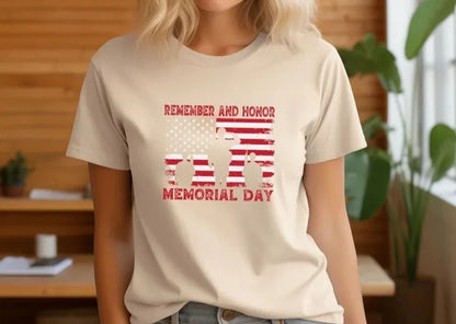 Remember and Honor Memorial Day T-Shirt