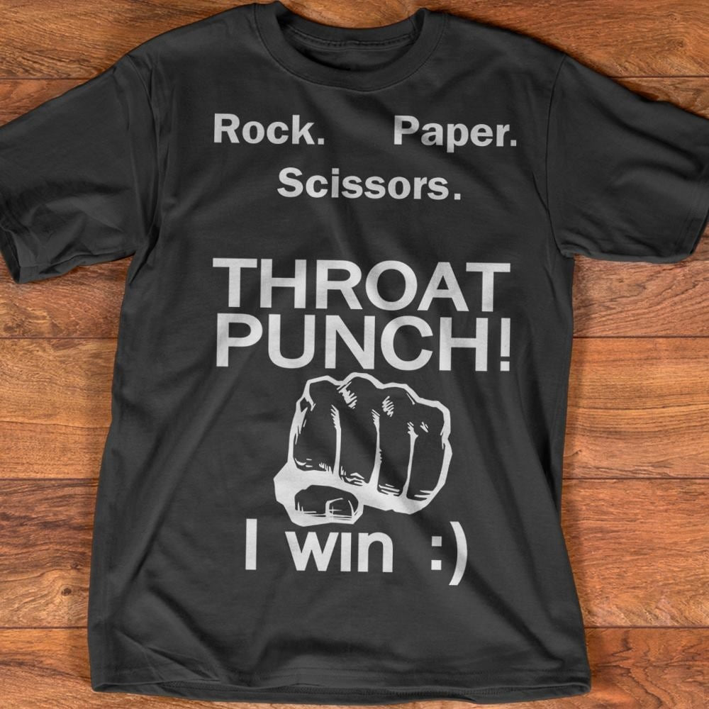 Rock Paper Scissors Shirt