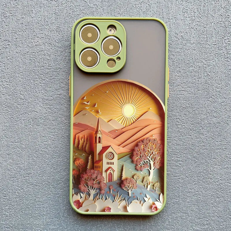 Printing Landscape Phone case For iPhone, Trending Phone Case