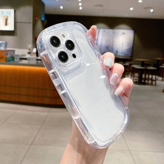 LUPWAY Cute Transparent The Soap Phone Case