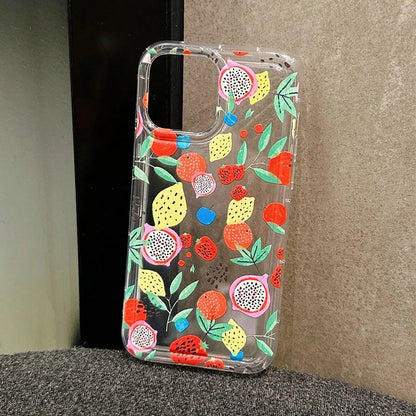 Summer Fruit Pattern Soft Phone Case