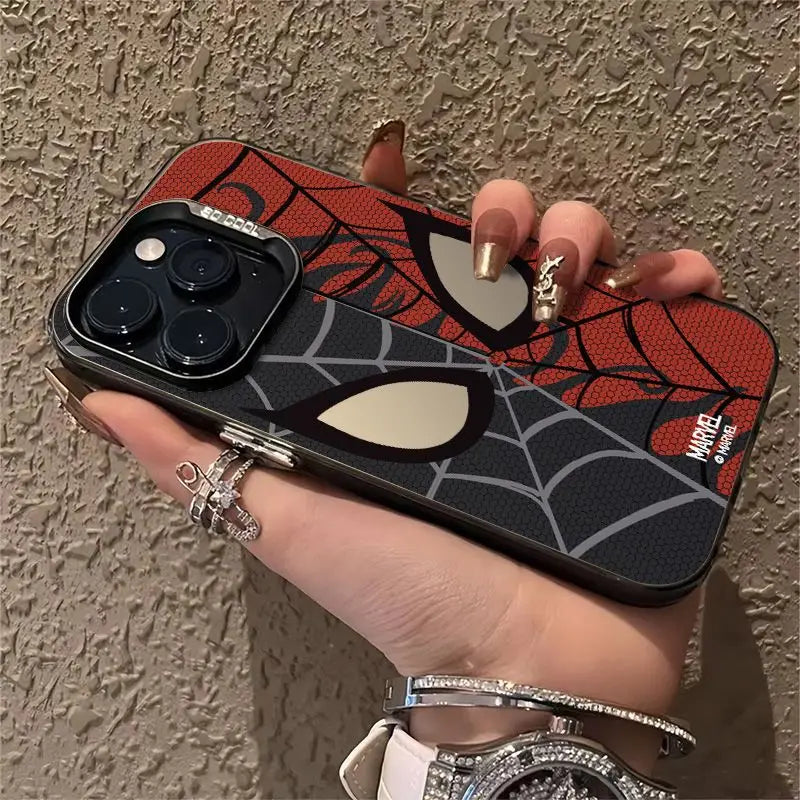 Marvel Spider Man Spider Net Black Red Cool Phone Case