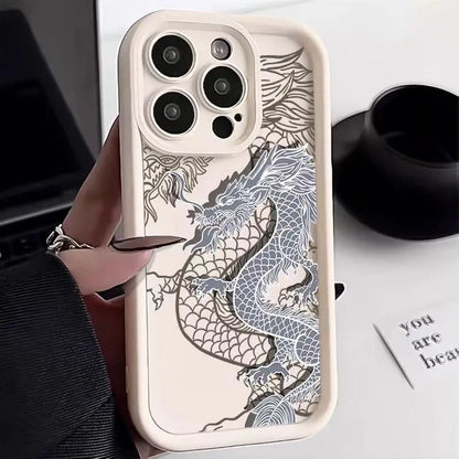 Luxury East Dragon Soft Shockproof Phone Case