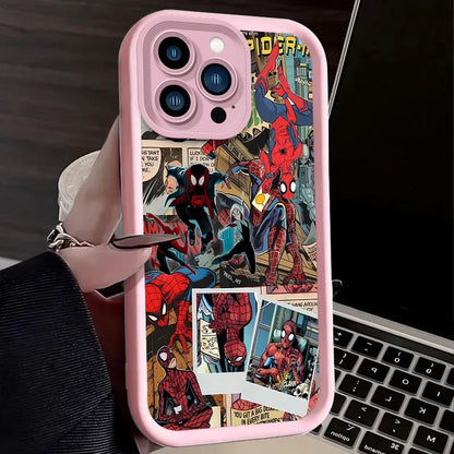 Cool Marvel Spider Man Comic Phone Case