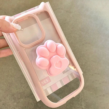 Cute Cat Ear Silicone Phone Case