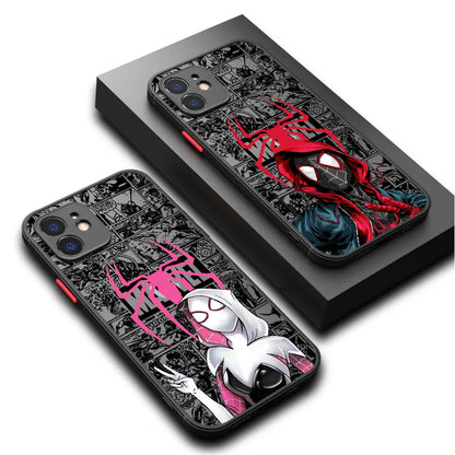 Marvel Spider Man Couple Phone Case