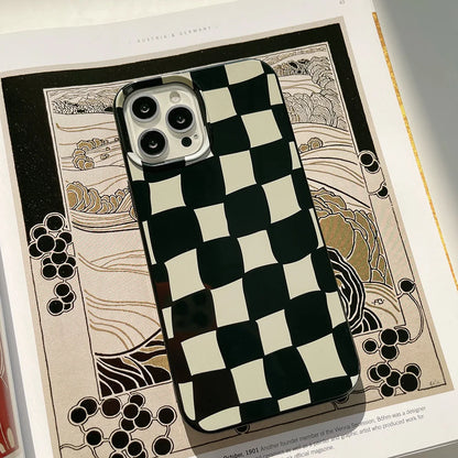 Twisted Checkerboard Soft Phone Case