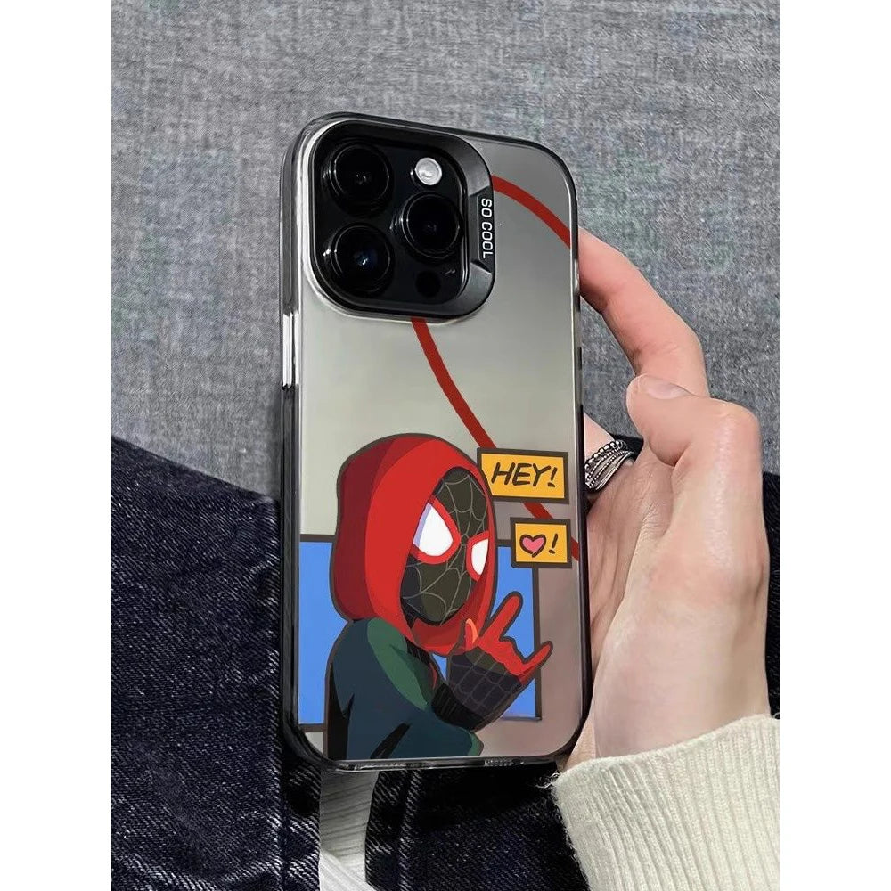 Fun Spider Man Couple Phone Case