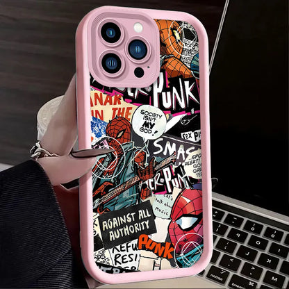 Cool Marvel Spider Man Comic Phone Case