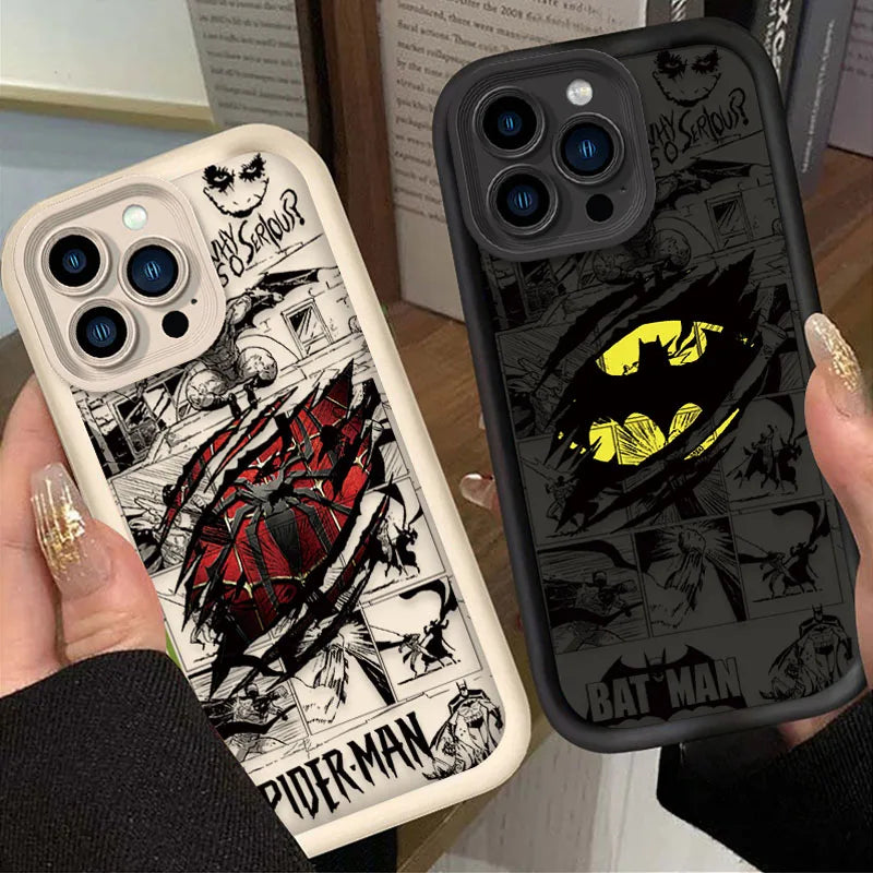 Marvel Spider Man B-Batman Phone Case