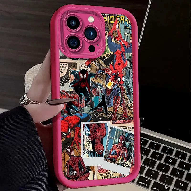 Cool Marvel Spider Man Comic Phone Case