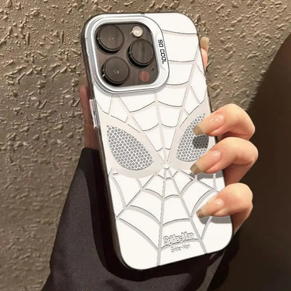 Marvel Black White Spider Man Peace Phone Case