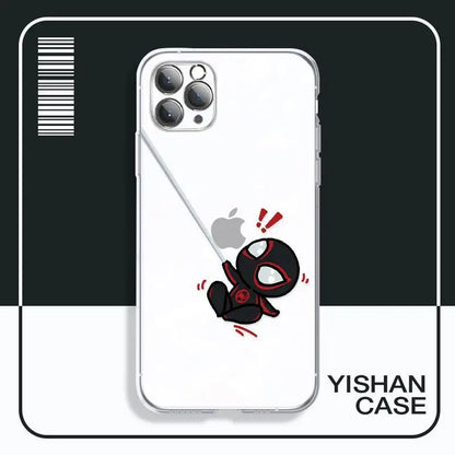 Marvel Spider Man Soft Couple Phone Case