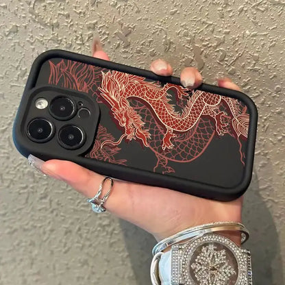 Luxury East Dragon Soft Shockproof Phone Case
