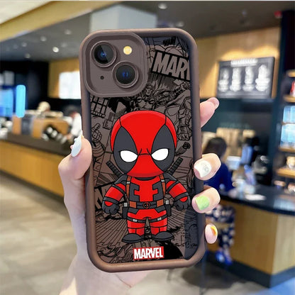 Marvel SuperHero Venom Hulk Deadpool Cartoon Phone Case