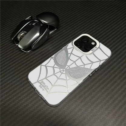 Marvel Black White Spider Man Peace Phone Case