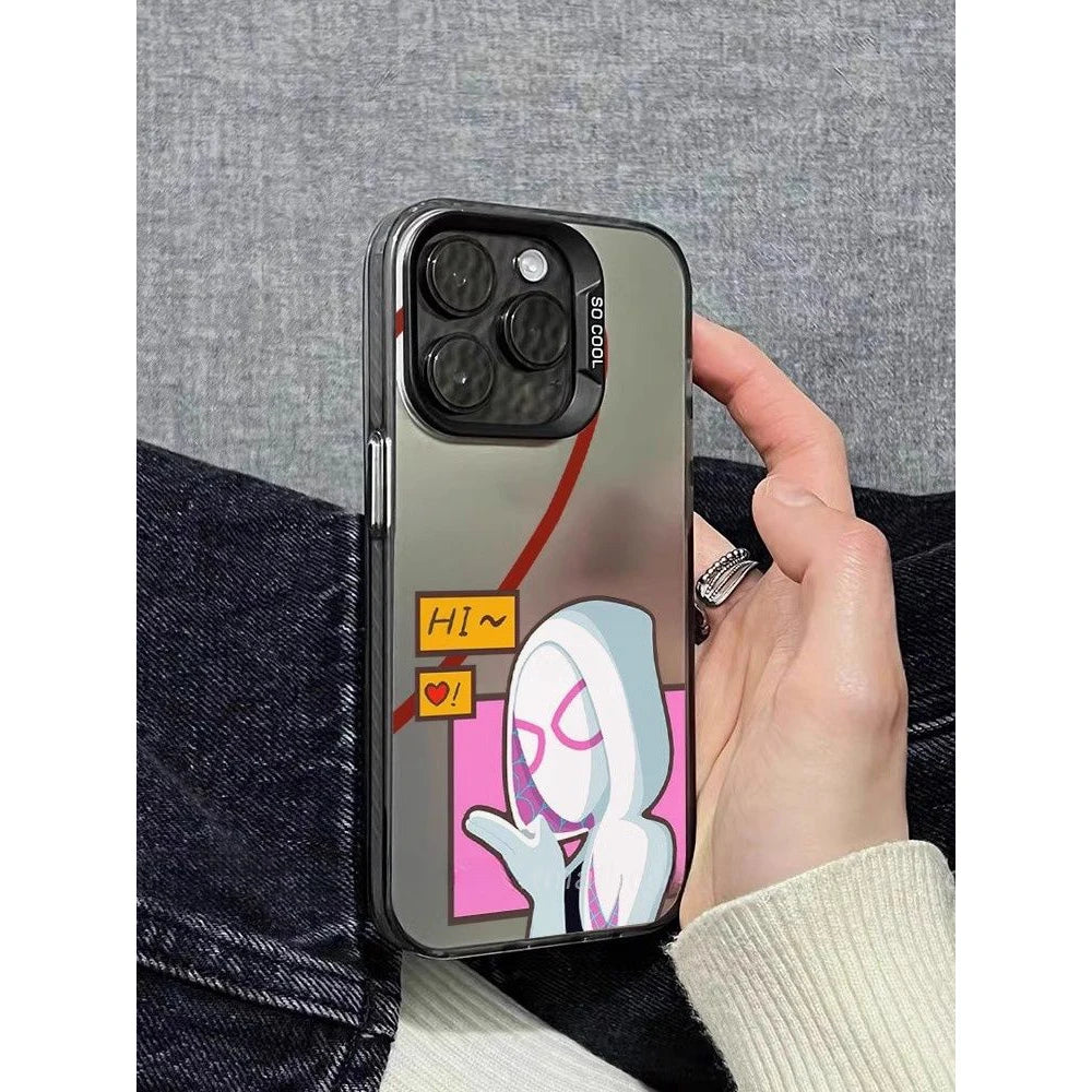 Fun Spider Man Couple Phone Case