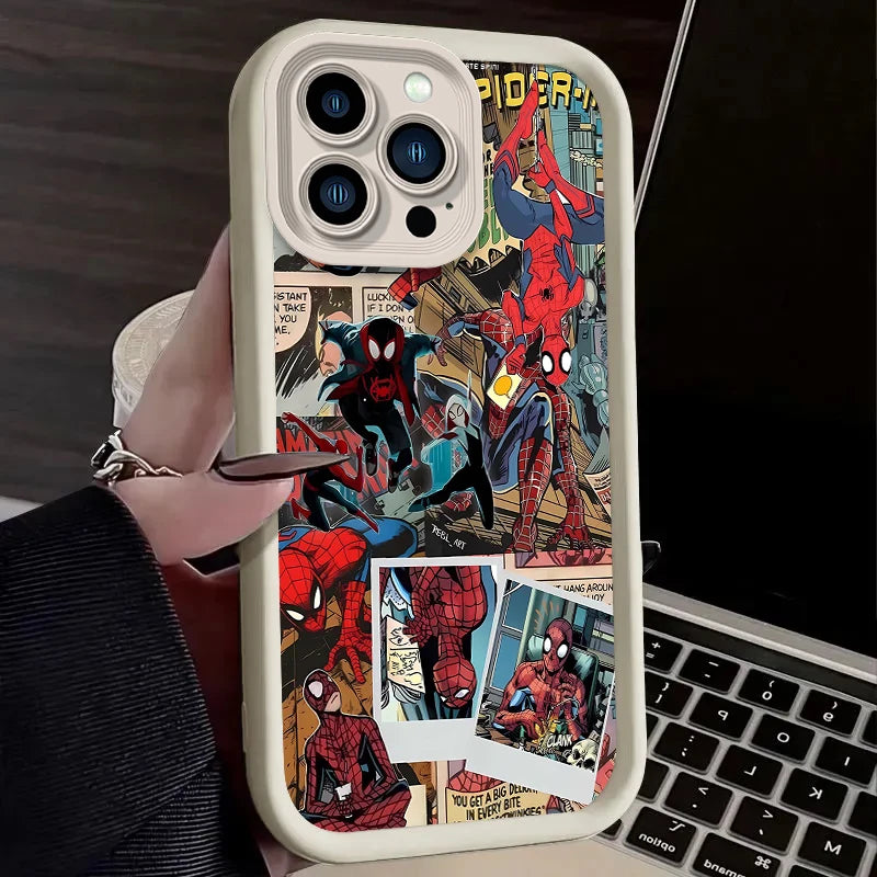 Cool Marvel Spider Man Comic Phone Case