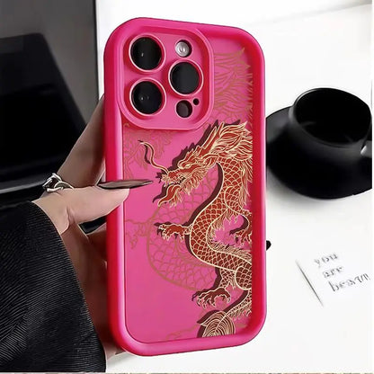 Luxury East Dragon Soft Shockproof Phone Case