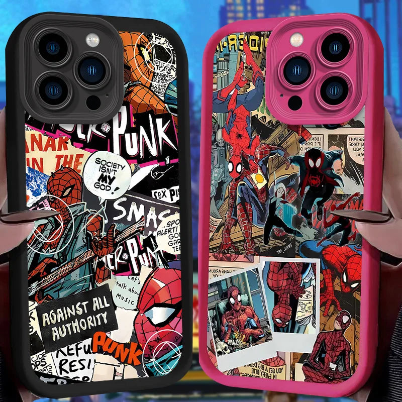 Cool Marvel Spider Man Comic Phone Case