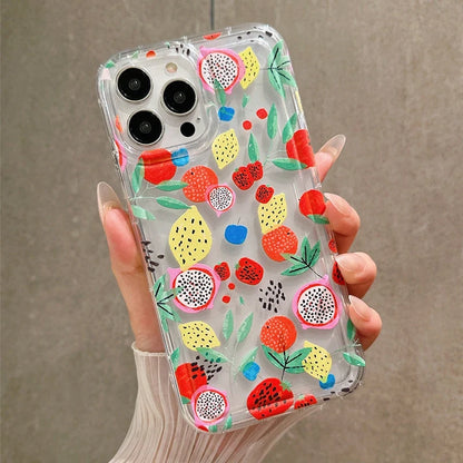 Summer Fruit Pattern Soft Phone Case