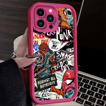 Cool Marvel Spider Man Comic Phone Case