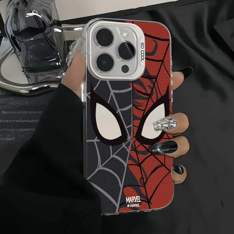 Marvel Spider Man Spider Net Black Red Cool Phone Case