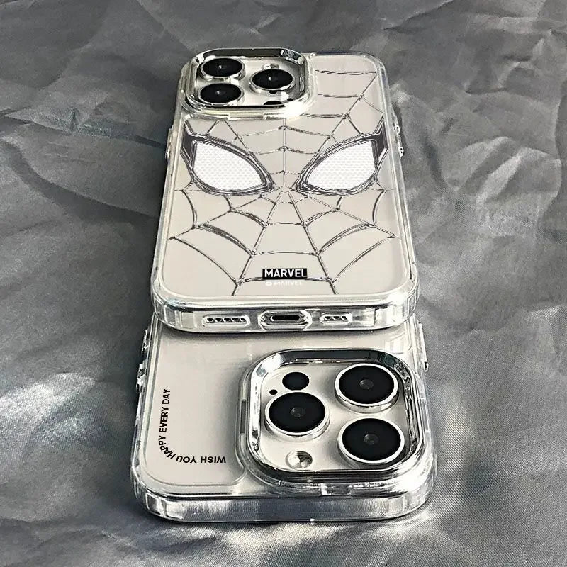 MINISO Marvel Dazzling Cool Spider-Man Silica Gel Anti Drop Phone Case