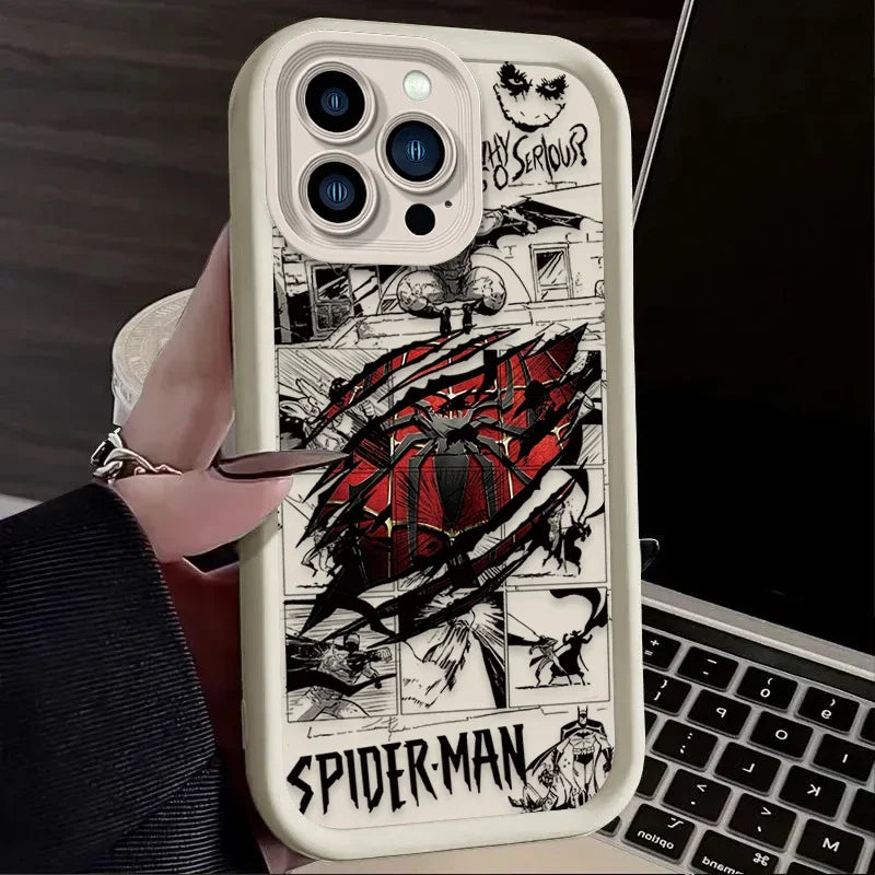 Marvel Spider Man B-Batman Phone Case