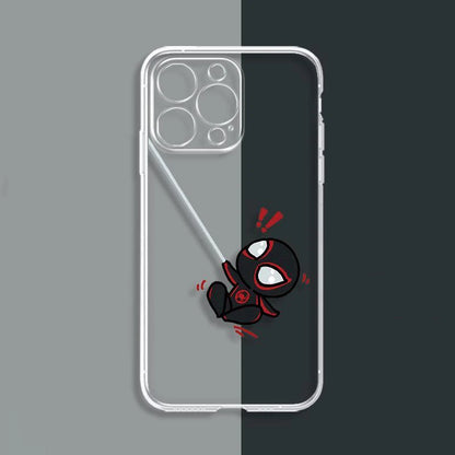 Marvel Spider Man Soft Couple Phone Case