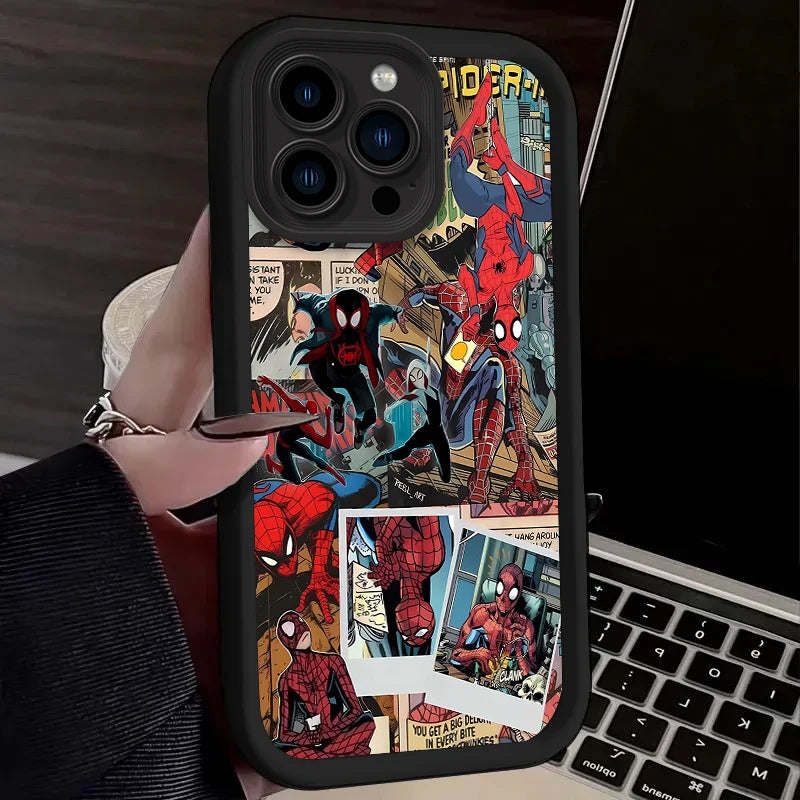 Cool Marvel Spider Man Comic Phone Case