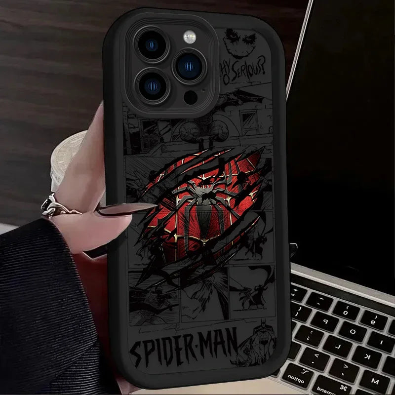 Marvel Spider Man B-Batman Phone Case