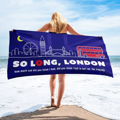 So Long, London Tortured Poets Towel