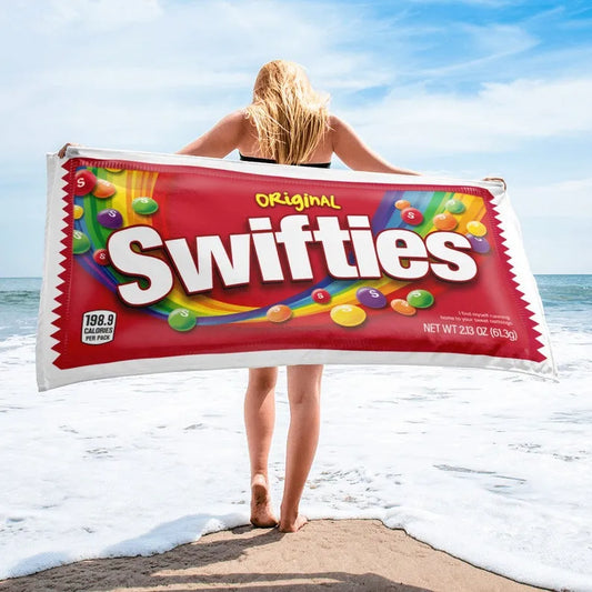 Swifties Beach Towel - Candy Colored Fun