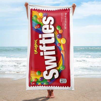 Swifties Beach Towel - Candy Colored Fun