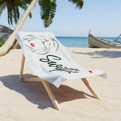 TS Swiftie Face - Beach Towel