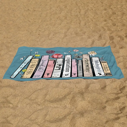 TTPD Album Added Swiftie Fans Beach Towel, Eras Tour Pool Towel, Taylor Concert Towel