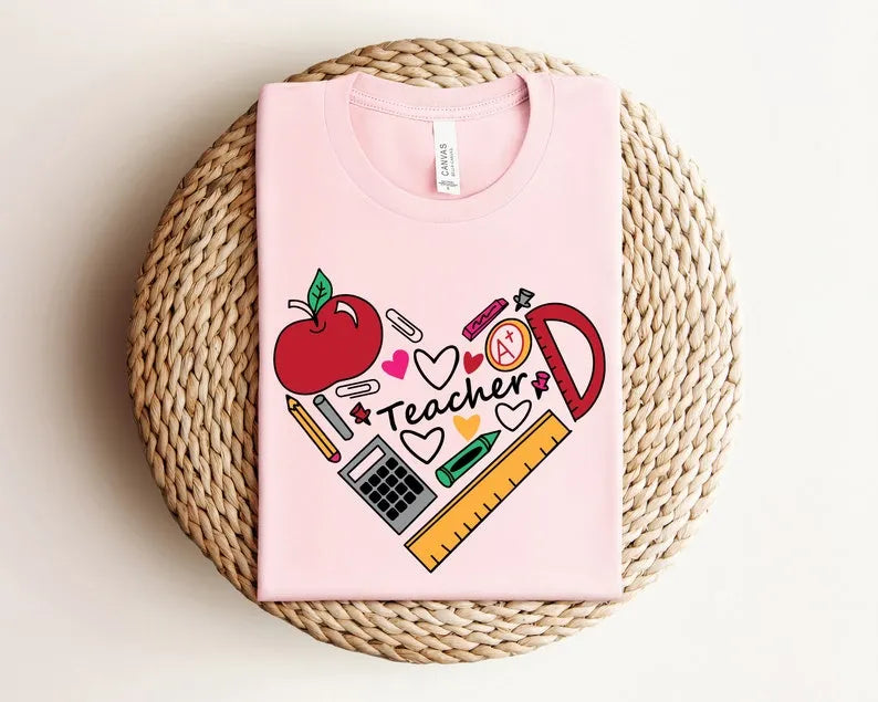 Teacher Heart Shirt