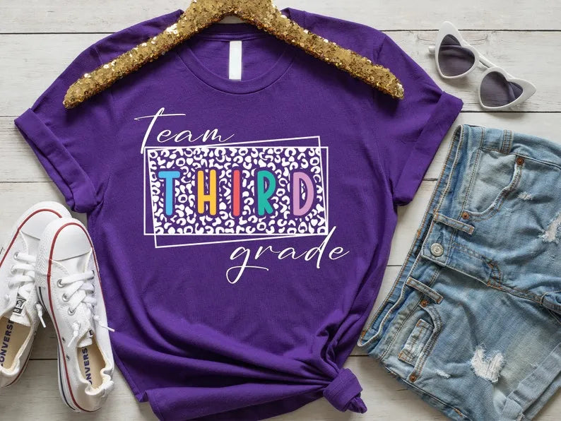 Third Grade Shirt, 3rd Grade Teacher Shirt