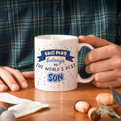 This Mug Belongs To The World's Best Son