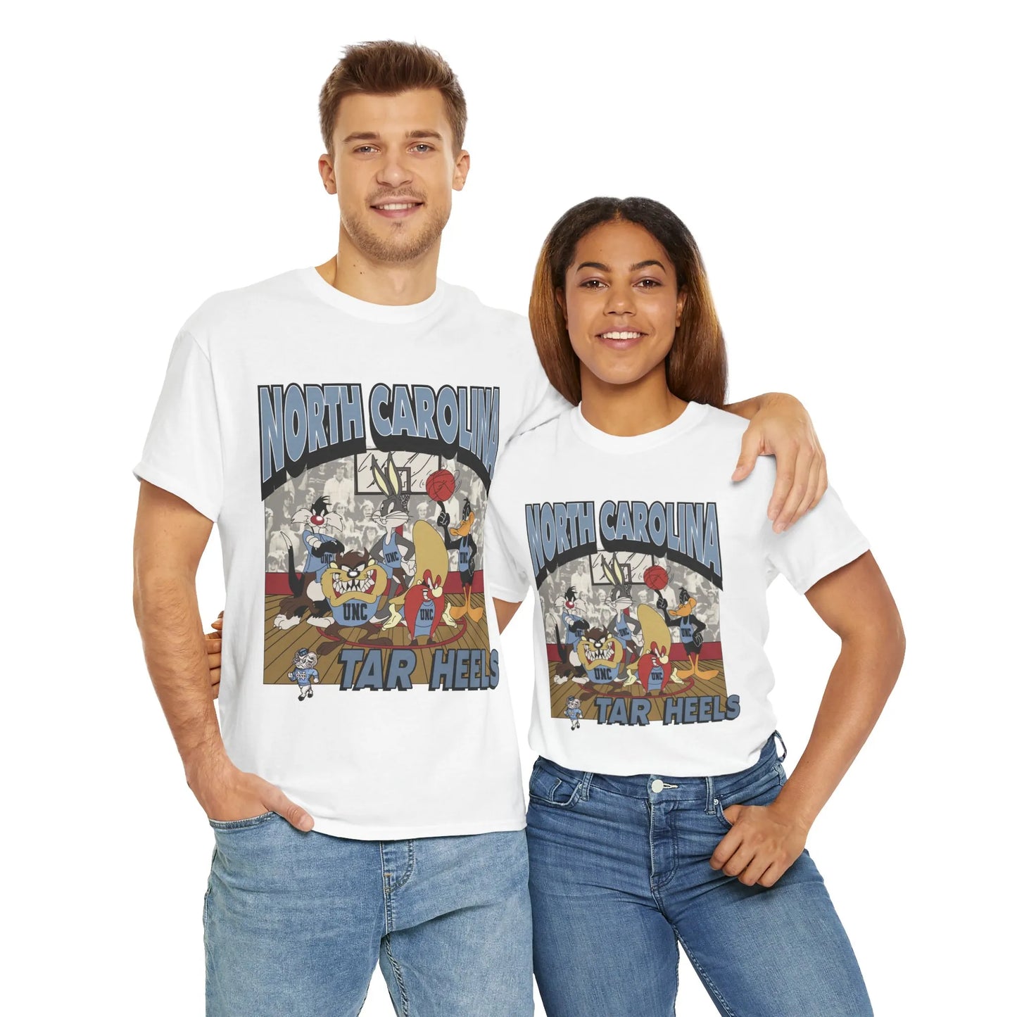 Vintage UNC Tar Heels Shirt, Tar Heels Shirt