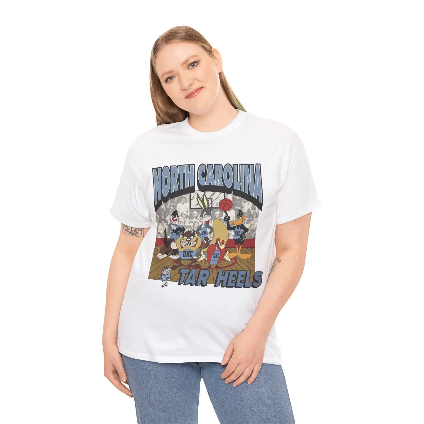Vintage UNC Tar Heels Shirt, Tar Heels Shirt