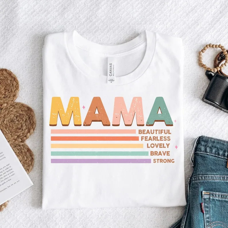 Mother's Day Shirt, Mom Life Shirt, Cute Mom Shirt,Mother's Day Gift For Mom,Custom Mama Shirt,Mommy Shirt